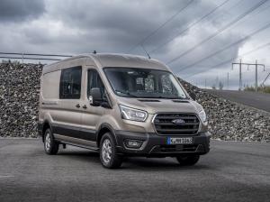 Ford Transit Double-Cab-in-Van EcoBlue Hybrid L2H2 2019 года